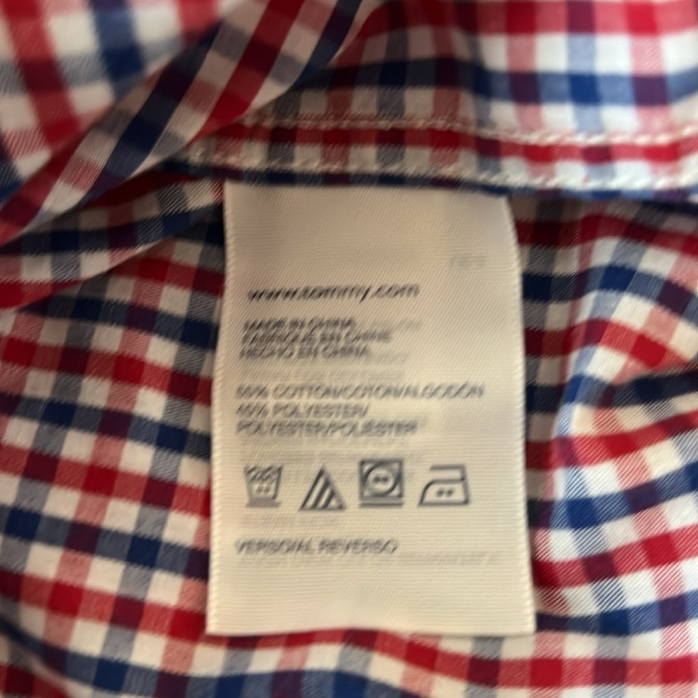 Tommy Hilfiger Youth Button Down - Size 12 - Picture 4 of 4